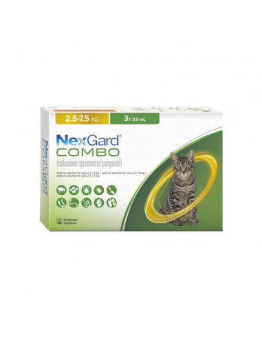 NEXGARD COMBO CAT L (2,5-7,5 KG ) 3...