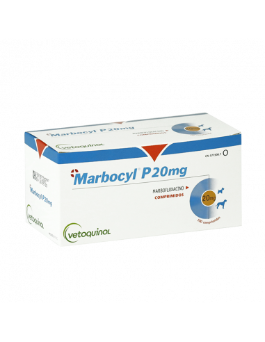 MARBOCYL P 20 mg 100 comprimidos...