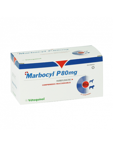 MARBOCYL P 80 mg 72 comprimidos...