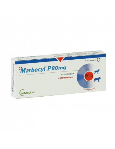 MARBOCYL P 80 mg 6 comprimidos