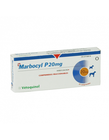 MARBOCYL P 20 mg 10 comprimidos