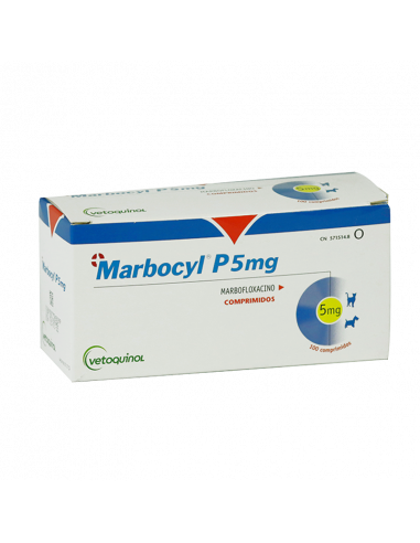 MARBOCYL P 5 mg 100 comprimidos...