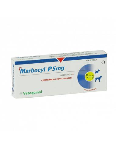 MARBOCYL P 5 mg 10 comprimidos