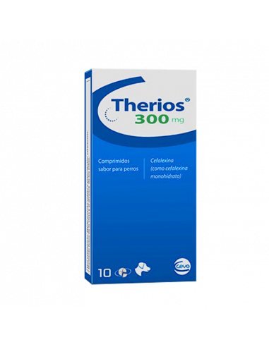 THERIOS 300 mg 10 comprimidos sabor...
