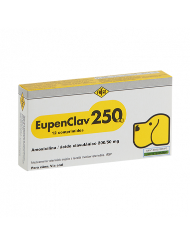 EUPENCLAV 250 mg 12 comprimidos