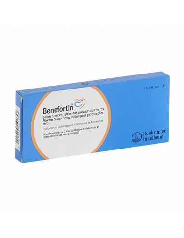 BENEFORTIN SABOR 5 mg 28 Comprimidos