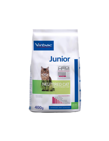 Veterinary HPM Junior Neutered Cat 400gr