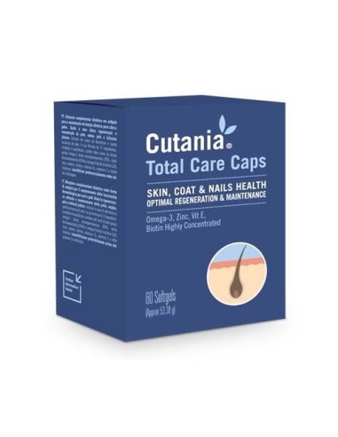 CUTANIA TOTAL CARE 60 CAPS.