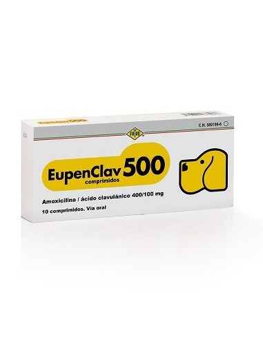 EUPENCLAV 500 mg 10 comprimidos
