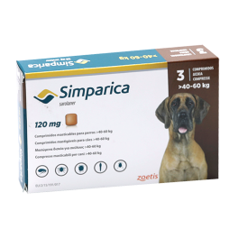SIMPARICA 120 mg 40 - 60 kg...