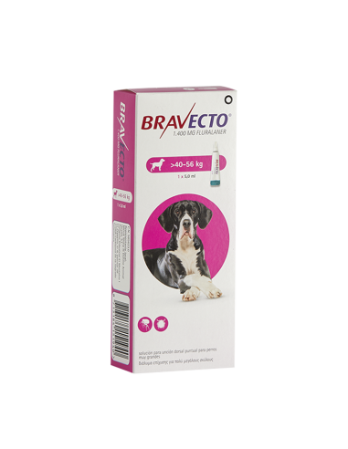 BRAVECTO SPOT ON PERROS 1400 mg (40...