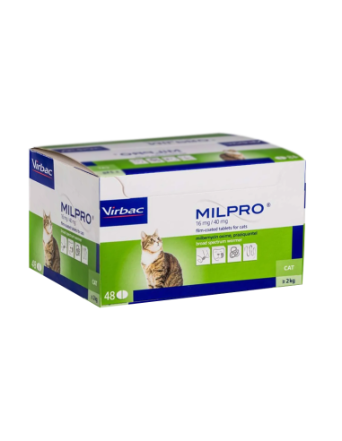MILPRO 16 mg/40 mg 48 Comprimidos...