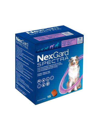NEXGARD SPECTRA 15 Comprimidos L (15...