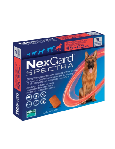 NEXGARD SPECTRA 3 Comprimidos XL (30...