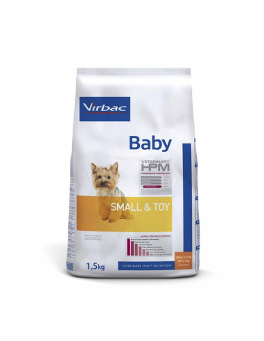 VETERINARY HPM BABY SMALL & TOY 1,5 kg