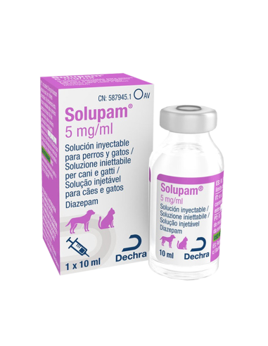 SOLUPAM 5 mg/ml 10 ml