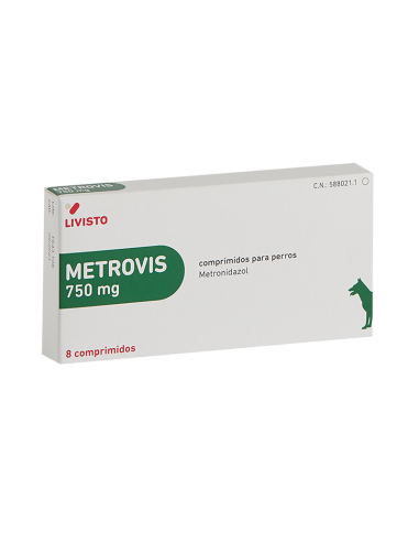 METROVIS 750 MG (8 comprimidos)