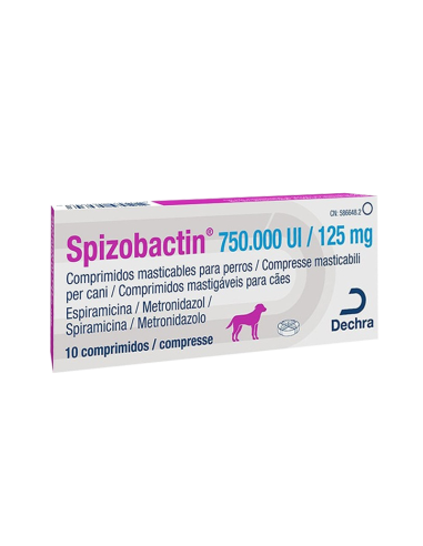 SPIZOBACTIN 750,000 UI 125 mg - 10...