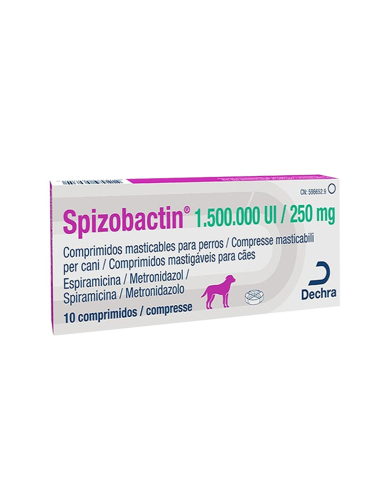 SPIZOBACTIN 1500,000 UI 250 mg - 10...