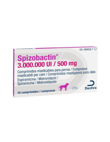 SPIZOBACTIN 3,000,000 UI 500 mg - 10...