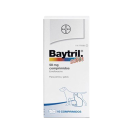 BAYTRIL SABOR 50 mg 10...