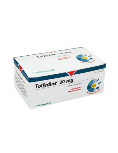 TOLFEDINE 20 mg 96 comprimidos