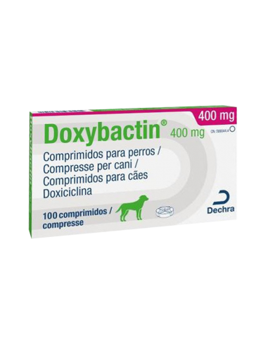DOXYBACTIN 400 MG 100 comprimidos