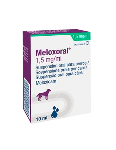 MELOXORAL DOG 1,5 mg 10 ml