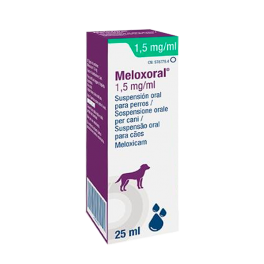 MELOXORAL DOG 1,5 mg 25 ml