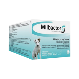 MILBACTOR PERROS 2,5 mg/25...