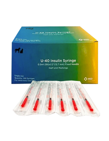 JERINGA INSULINA 40UI 0,5ML + AGUJA...