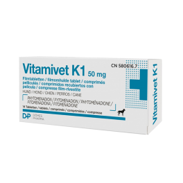 Vitamivet K1 50 mg 14...