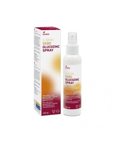 V-SKIN SEBO GLUCOZINC SPRAY 125 ML