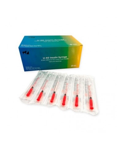 JERINGA INSULINA 40UI 1ML + AGUJA 29G...