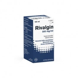 RIVALGIN 500 MG/ML INY 100 ML