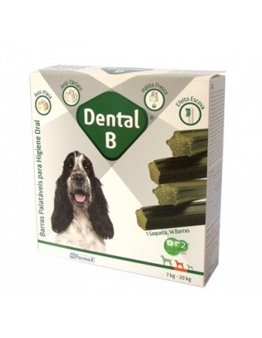 DENTAL-B "M" 14 BARRAS PERRO 7-20 KG