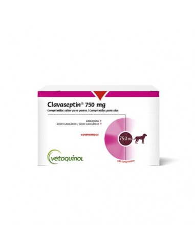 CLAVASEPTIN 750 MG 100 COMP PERRO