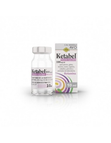 KETABEL 100 MG/ML INY 10 ML