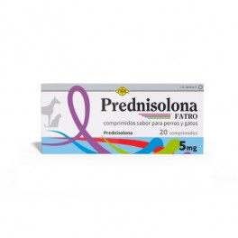 PREDNISOLONA FATRO 5 MG 20...