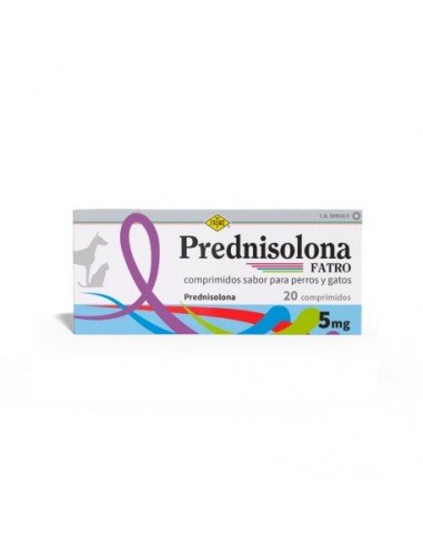 PREDNISOLONA FATRO 5 MG 20 COMP...