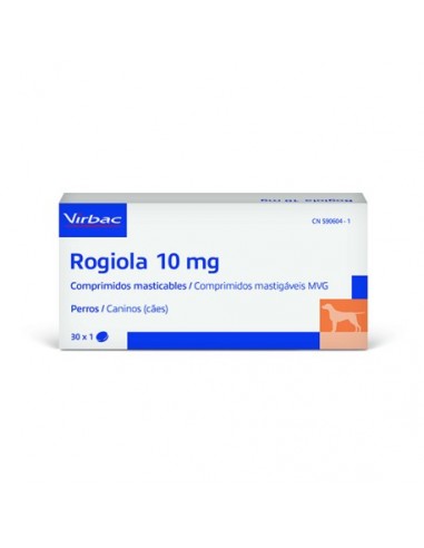 ROGIOLA 10MG 30 COMP MASTICABLE PERRO