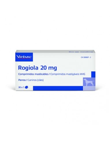 ROGIOLA 20MG 30 COMP MASTICABLE PERRO