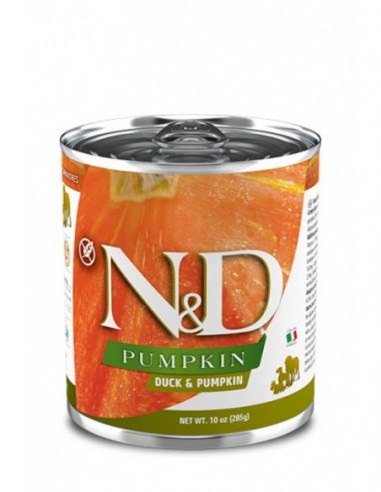 N&D PUMPKIN DOG PATO 6X285G