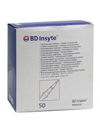 INSYTE CATETER S/ALAS 20G/1,1X30MM...