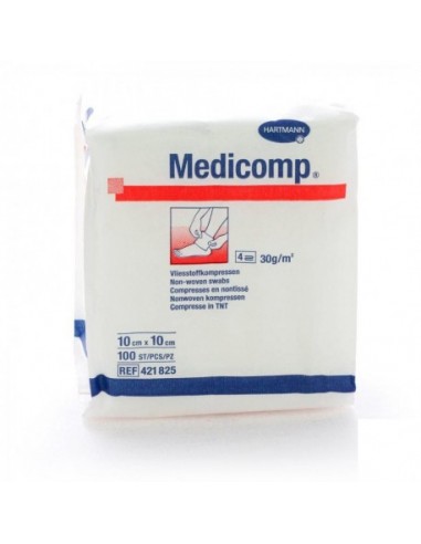 MEDICOMP GASAS NON WOVEN 5X5CM 100UD