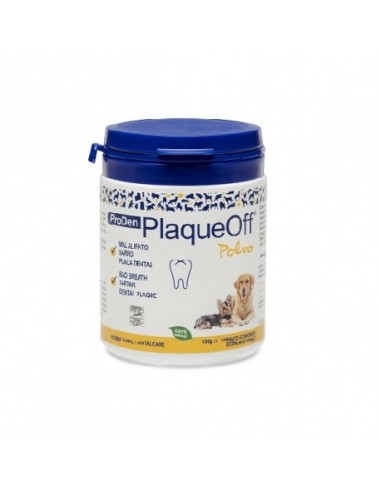 PLAQUEOFF POLVO 180G PERRO/GATO