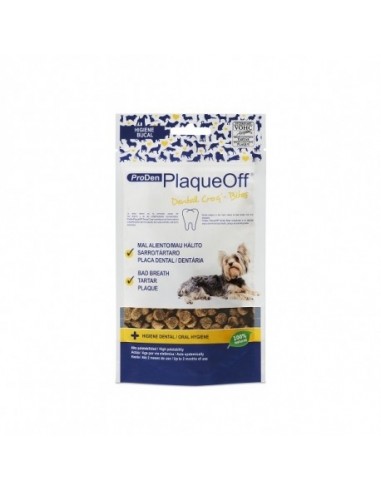 PLAQUEOFF DENTAL BITES 60G PERRO