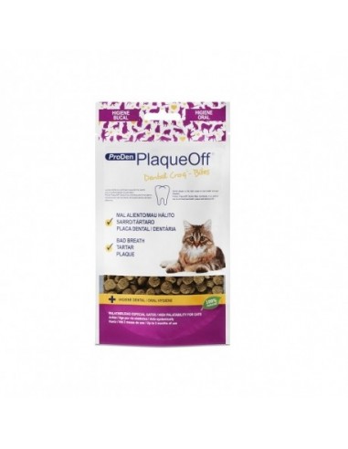 PLAQUEOFF DENTAL BITES 60G GATO