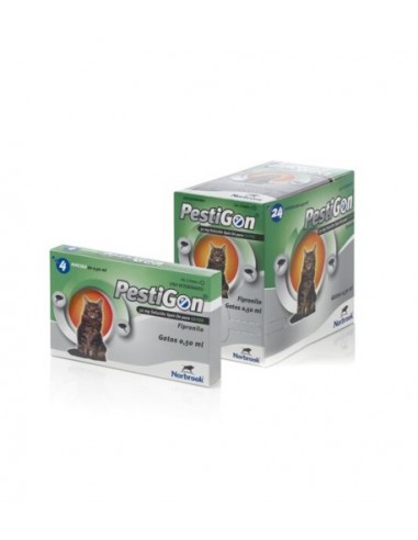 PESTIGON 50 MG SPOT ON GATO 24 PIPETAS