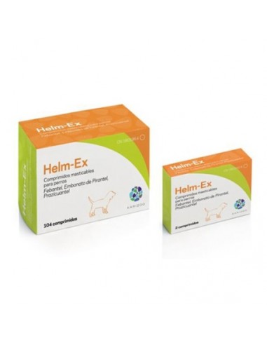 HELM-EX COMPRIDOS MASTICABLES PERRO...